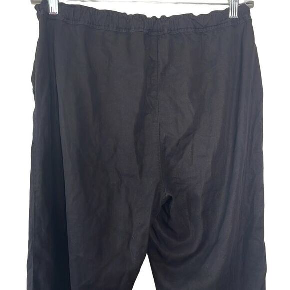 AG ADRIANO GOLDSCHMIED THE WEEKEND BLACK PANTS SIZE L - Picture 6 of 8